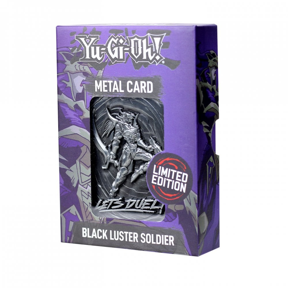 Yu Gi Oh! Limited Edition Metal Card Black Luster Soldier