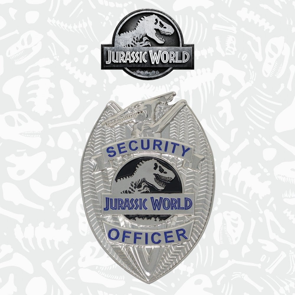 Official Jurassic World Replica Security Badge Limited Edition
