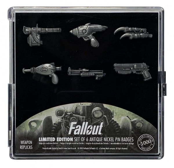 Fallout Limited Edition Set of 6 Pin Badges – Q8complex