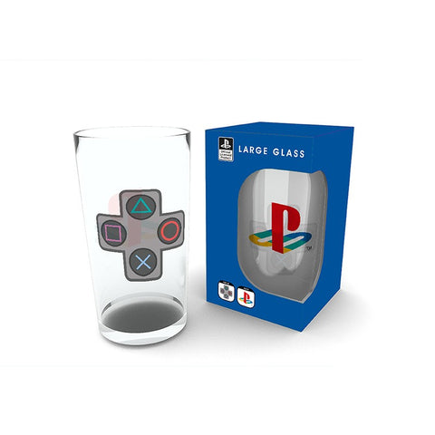 Official Playstation Large Glass Buttons (400ml)