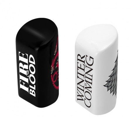 Official Game Of Thrones Salt & Pepper Shakers