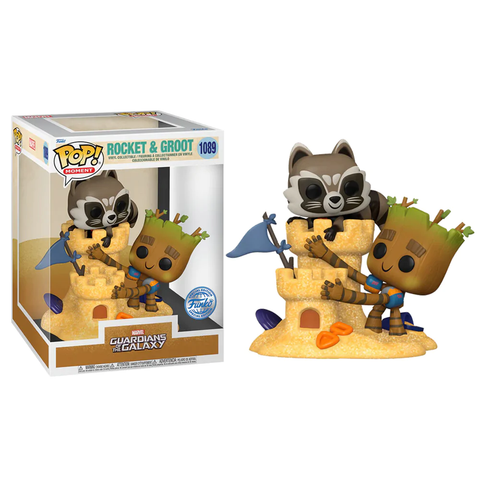 Funko Pop Marvel Guardians Of The Galaxy Rocket & Groot (Special Edition)