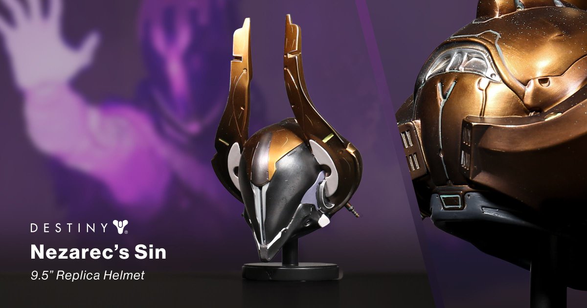 Numskull Official Destiny Nezarec’s Sin  Replica Helmet (24cm)