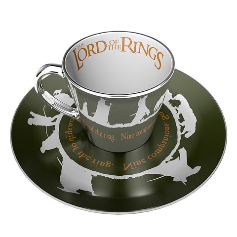 Official The Lord Of The Rings Mirror Mug & Plate Set