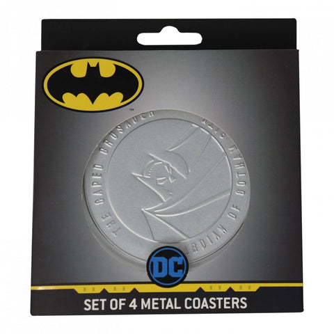 Official DC Comics The Batman Set of 4 Metal Coasters