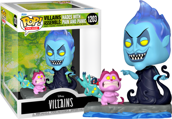 Funko Pop Disney Hades with Pain & Panic (Special Edition)