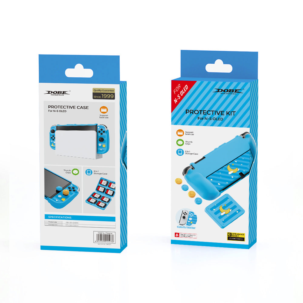 [NS] Game Protective Kit For N-S Oled (Blue)