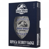 Official Jurassic World Replica Security Badge Limited Edition