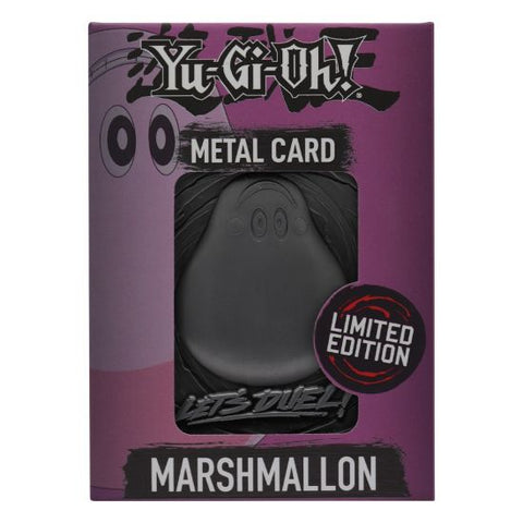 Anime Yu Gi Oh! Limited Edition Metal Card Marshmallon