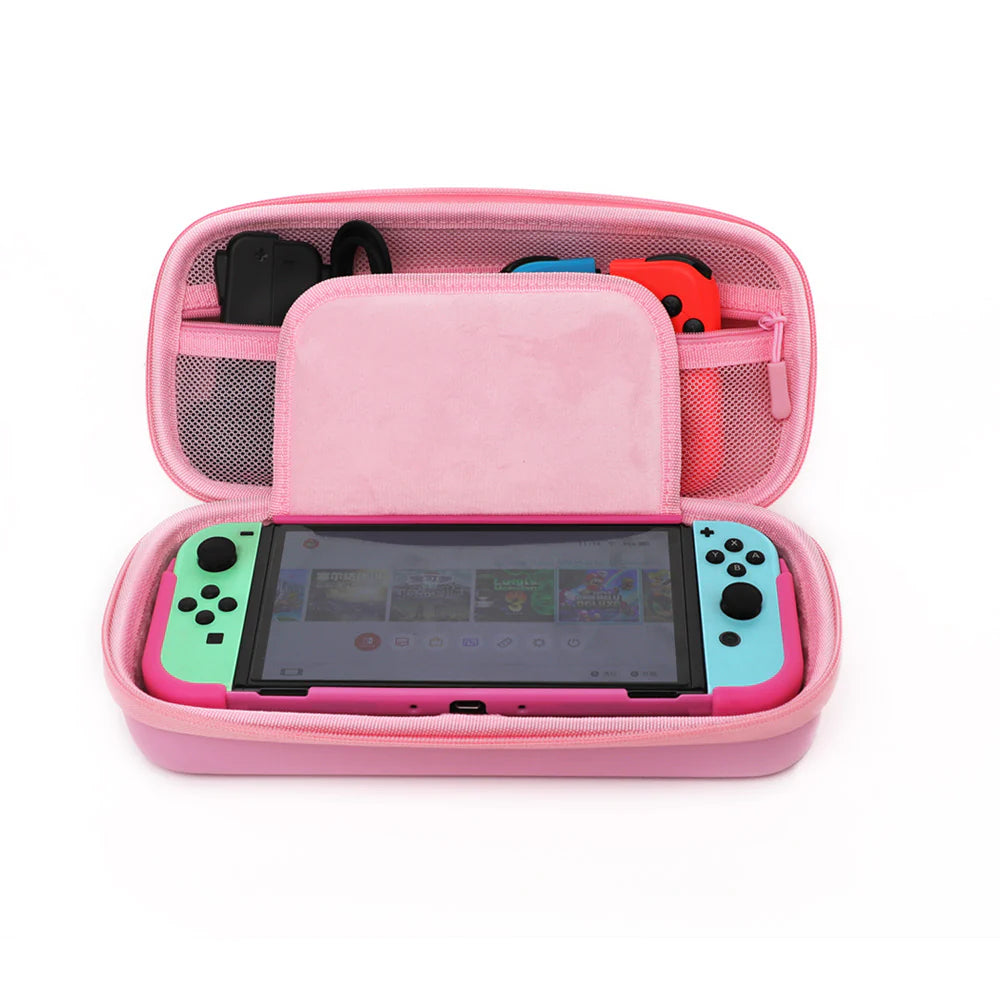 Storage Kit for Nintendo Switch OLED (Pink)