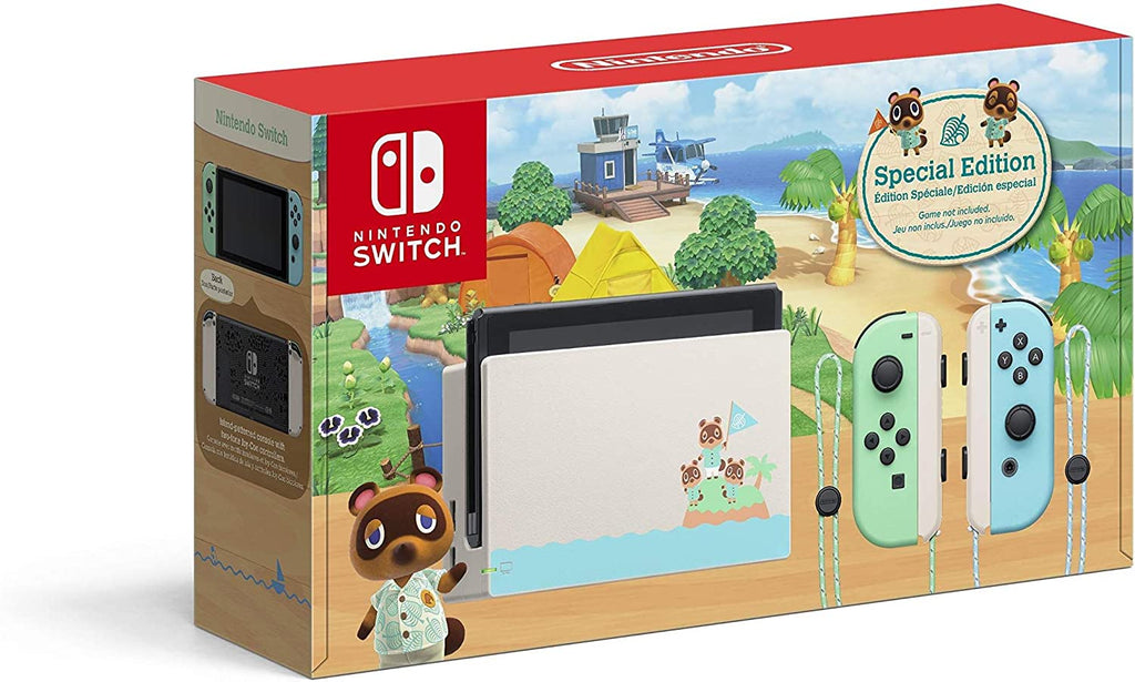 Nintendo Switch Animal Crossing Edition Console (No Game)