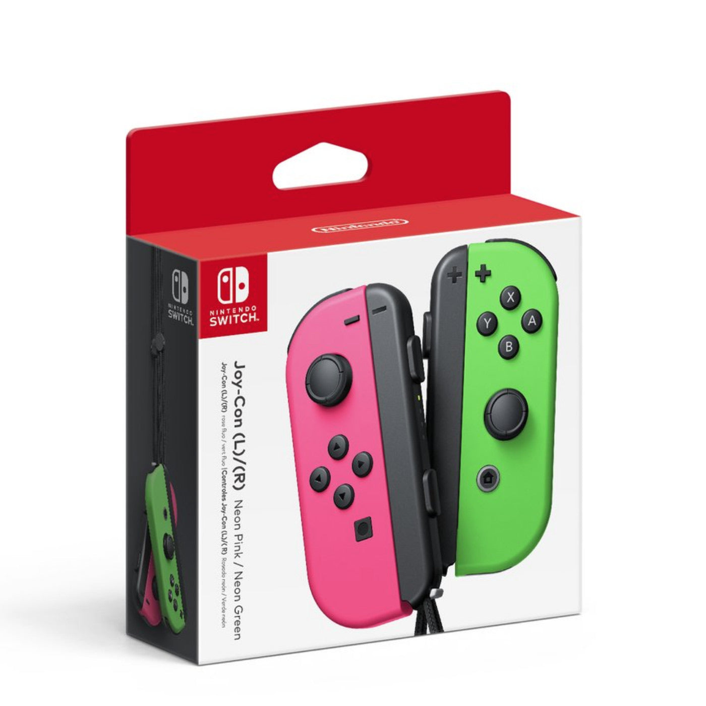 Splatoon 2 Neon Green/Neon Pink Joy-Con