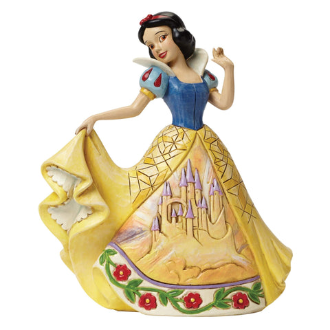 Disney Snow White With Castle Dress Figure (15cm)