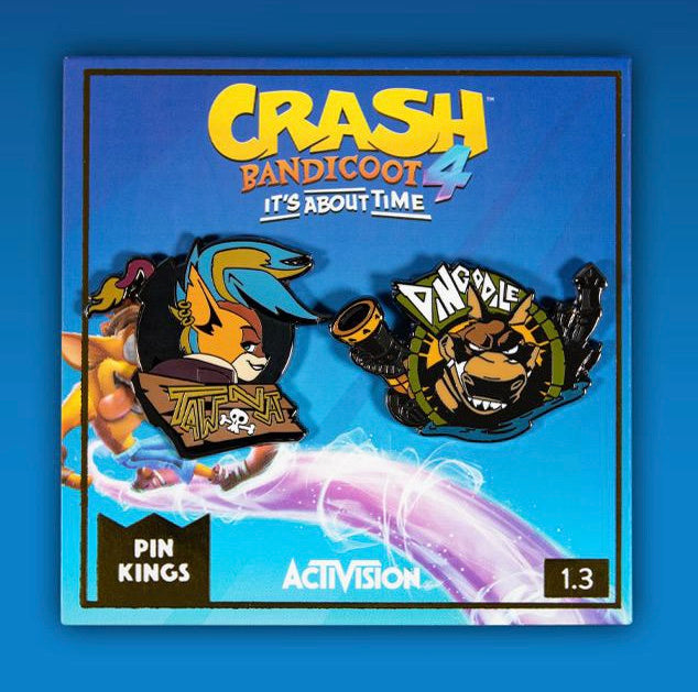 Official Pin Kings Crash Bandicoot