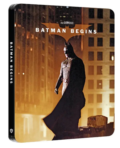 DC Comics Batman Begins (Steelbook) (4K Ultra Hd+Blu-Ray)