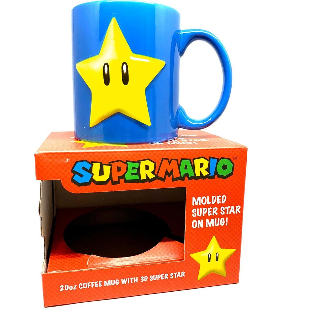 Official Super Mario Star 3D Mug (600ml)