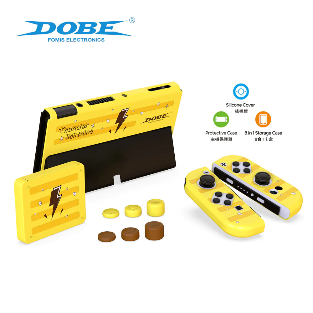 [NS] Game Protective Kit For N-S Oled (Yellow)