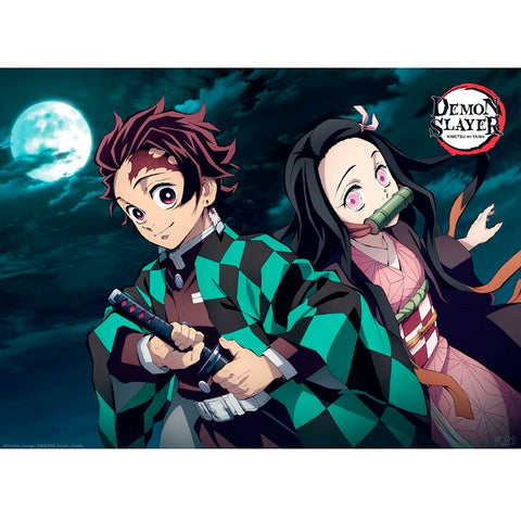 Official Anime Demon Slayer Tanjiro & Nezuko Poster (91.5x61cm)