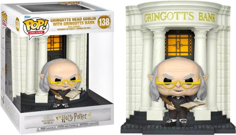 Funko Pop Harry Potter Gringotts Head Goblin With Gringotts Bank
