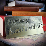 The Lord of The Rings The Fellowship Plaque (Limited Edtion)