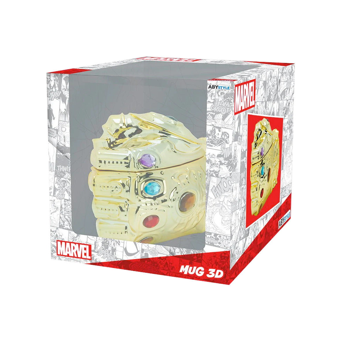 Official Marvel Avengers Thanos Infinity Gauntlet 3D Mug (350ml)