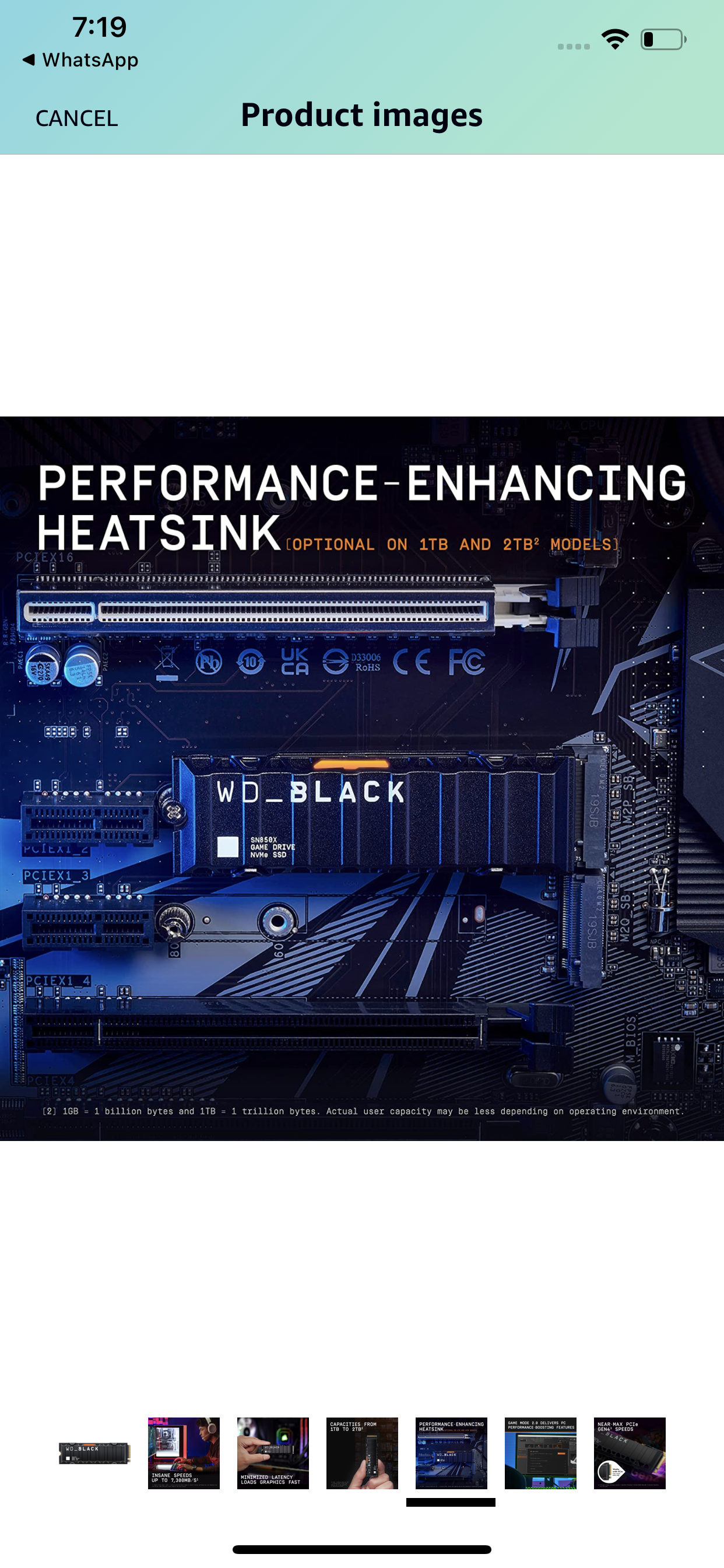 WD_BLACK 2TB SN850X NVMe Internal Gaming SSD Solid State Drive - Works with Playstation 5, Gen4 PCIe, M.2 2280, Up to 7,300 MB/s - WDS200T2XHE