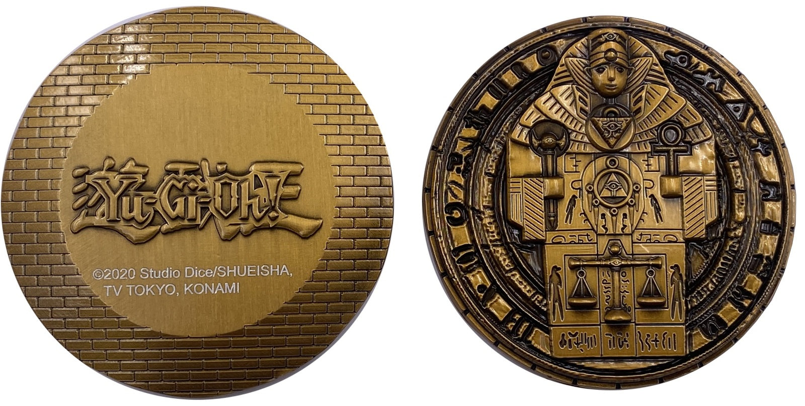 Official Anime Yu-Gi-Oh!: Millennium Stone Limited Edition Metal Coin / Medallion