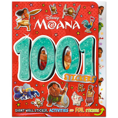 Disney Moana 1001 Stickers Bookshop (48 pages)