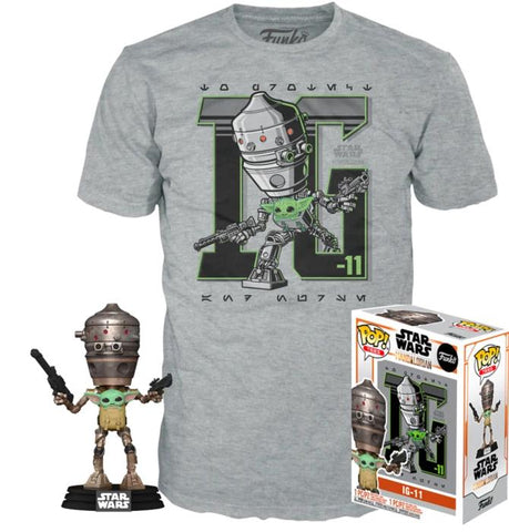 Funko Pop Tees Star Wars IG-11 With T-Shirt