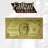 Fallout New Vegas 24 Karat Gold Plated Limited Edition