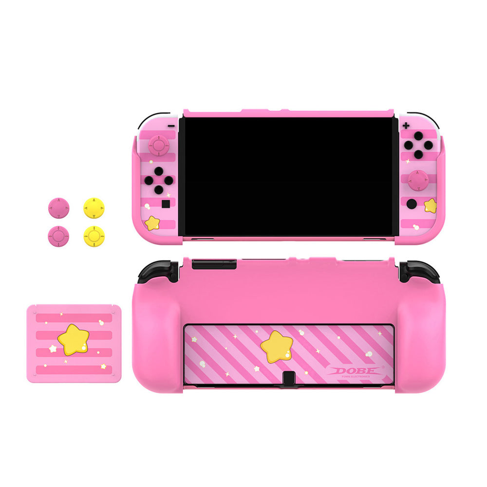 [NS] Game Protective Kit For N-S Oled (Pink)