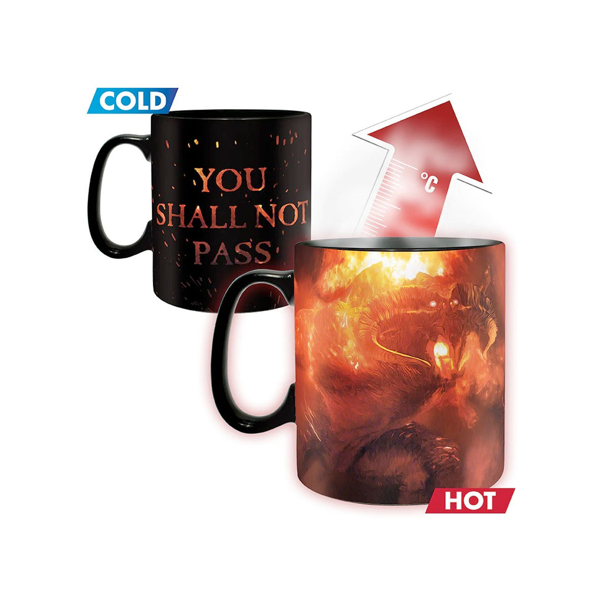 Official The Lord of The Rings Heat Magic Mug (460ml)