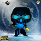 Funko Pop Mortal Kombat Sub Zero (Exclusive & Glows In The Dark)