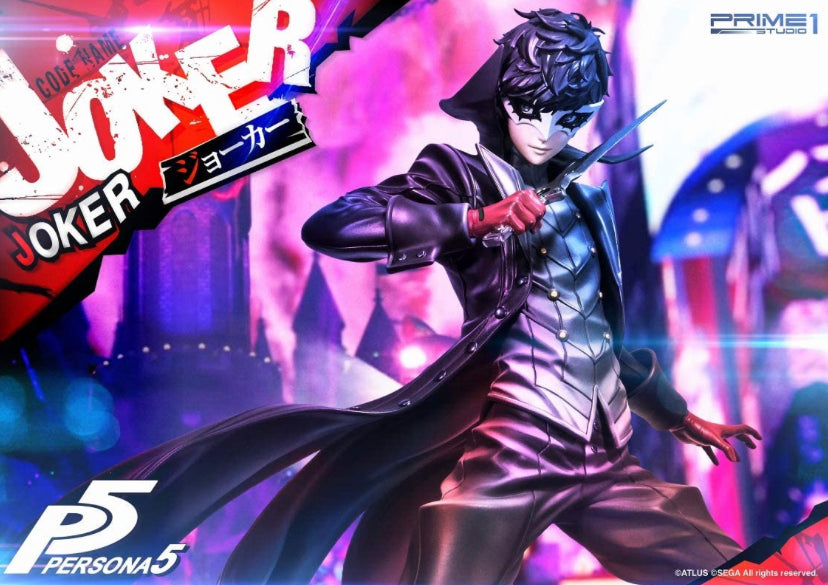 Prime 1 Persona 5 Protagonist Joker Premium Master Line 1/4 Statue