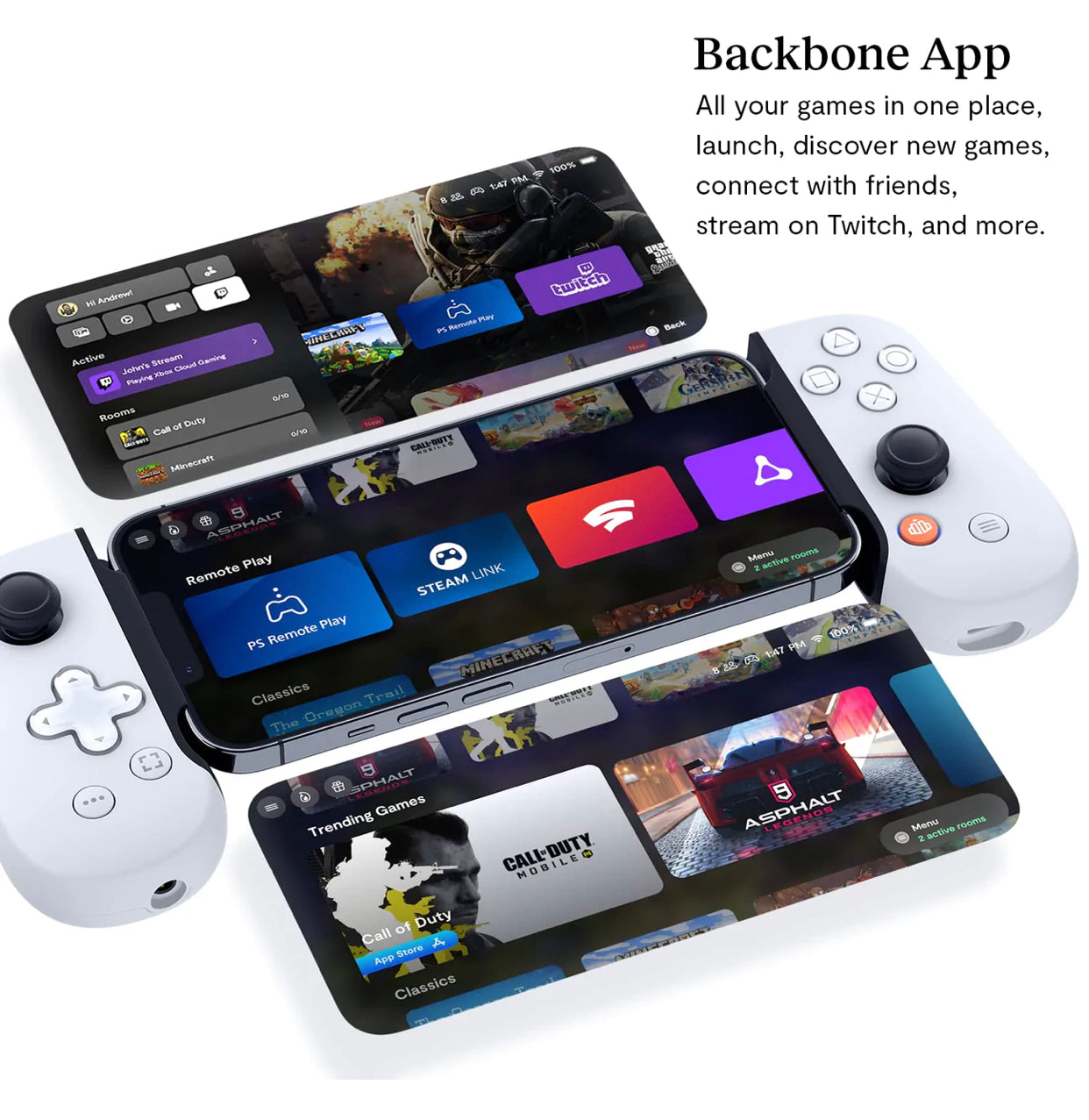 Backbone One Mobile Gaming Controller for iPhone (PlayStation Edition)