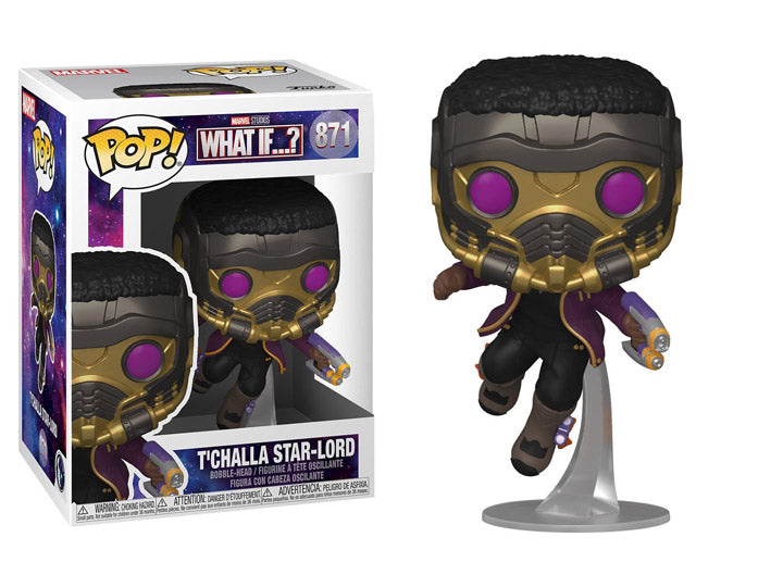 Funko Pop Marvel What If T,challa Star Lord