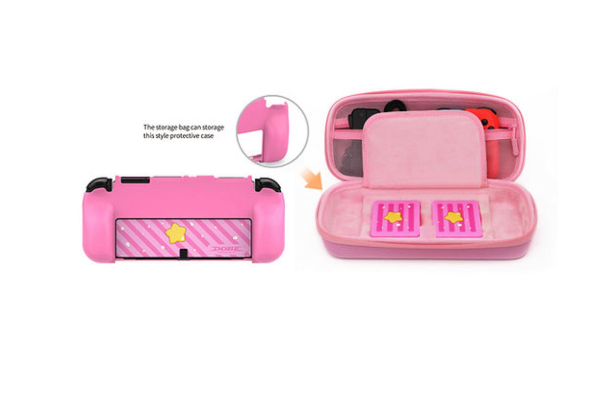 Nintendo Switch Storage Kit For Oled (pink)