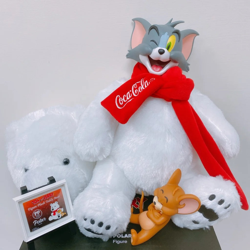 Tom & Jerry Plush Polar Bear With Scarf Figure (30cm)