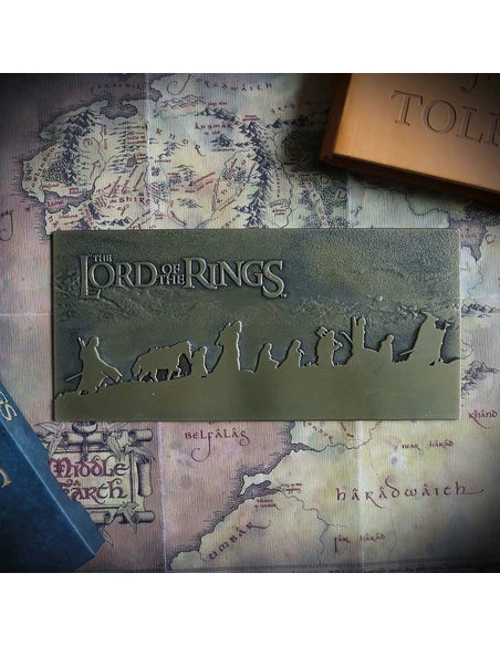 The Lord of The Rings The Fellowship Plaque (Limited Edtion)