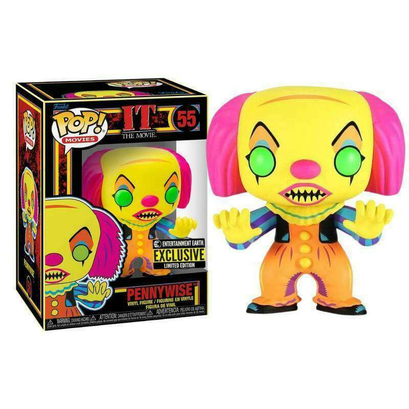 [Horror] Funko Pop IT Pennywise Blacklight (Exclusive)