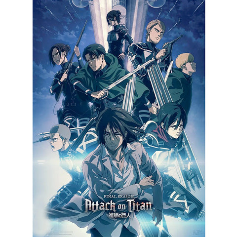 Official Anime Attack on Titan Poster (52 x 38cm)