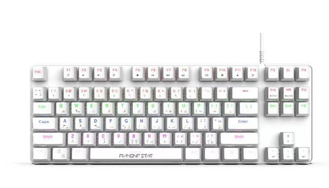 Gaming Mechanical Keyboard RGB (87 key) White