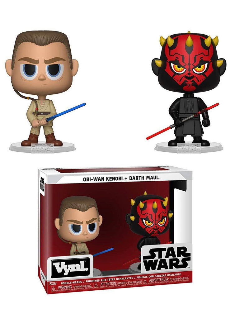 Funko pop Vynl Star Wars Darth Maul & OBI Wan