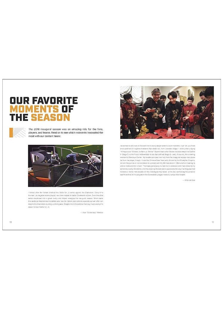 Overwatch League Inaugural Season: Official Collector's Edition Guide
