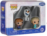 Mini Funko Pop Disney Frozen Anna , Olaf , Elsa