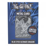 Anime Yu Gi Oh! Limited Edition Metal Card Blue Eyes Ultimate Dragon