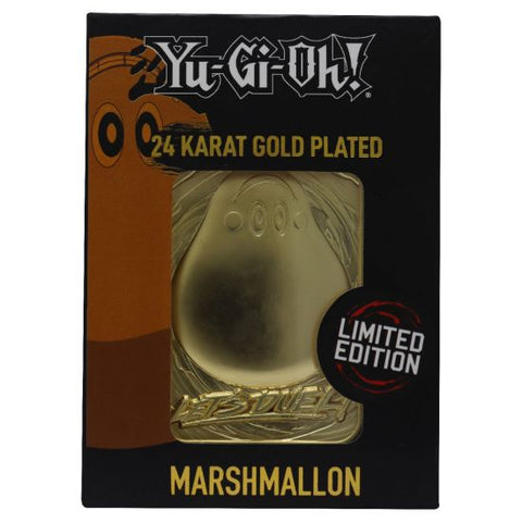 Anime Yu Gi Oh! Limited Edition Card Marshmallon (24 Karat Gold Plated)