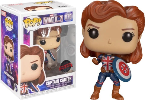 Funko Pop Marvel What If Captain Carter ( Special Edition)