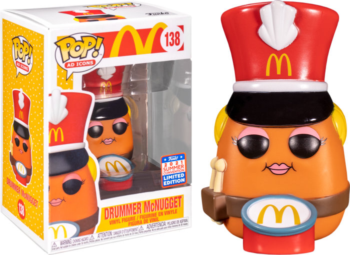 Funko Pop Mcdonald’s Drummer Mcnugget (Limited Edition)