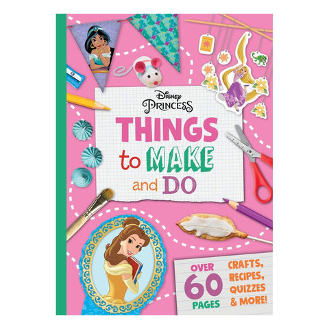 Disney Princess Things To Make & Do Book (64pages)